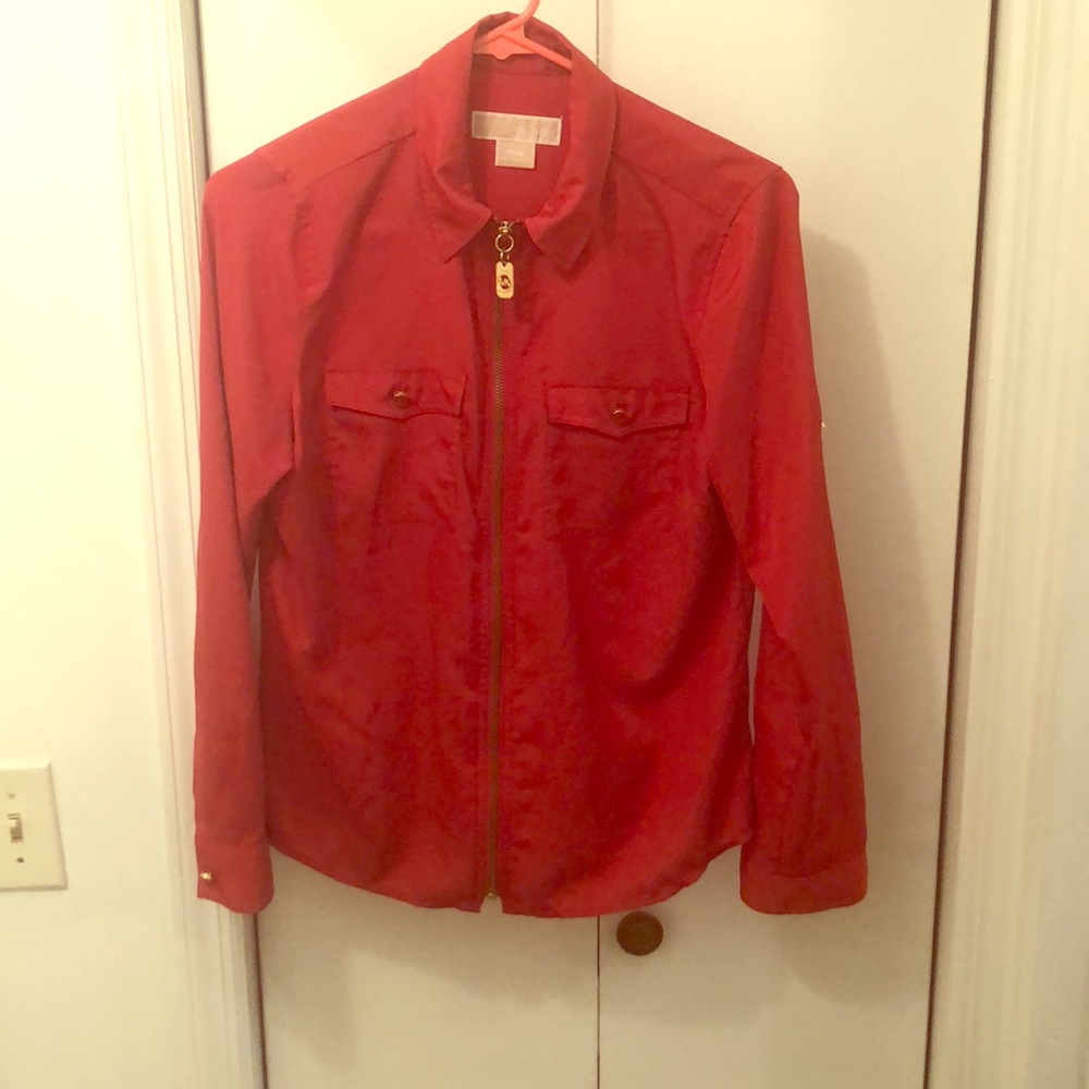 Zipper blouse
